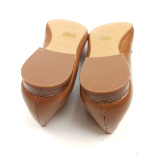 J. Crew Factory Bow Tan Loafers Size 10 Classic Style Office Academia Classic - Picture 8 of 9